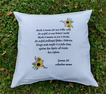 Personalizirani jastuk za rođendan - cover