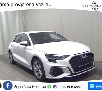 Audi A3 SB 30 TFSI S line 110 KS, LED+ACC+GR SJED+VIRT+PARK - cover