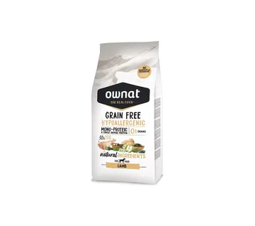 Ownat GRAIN FREE HYPOALLERGENIC Lamb 12 kg - cover