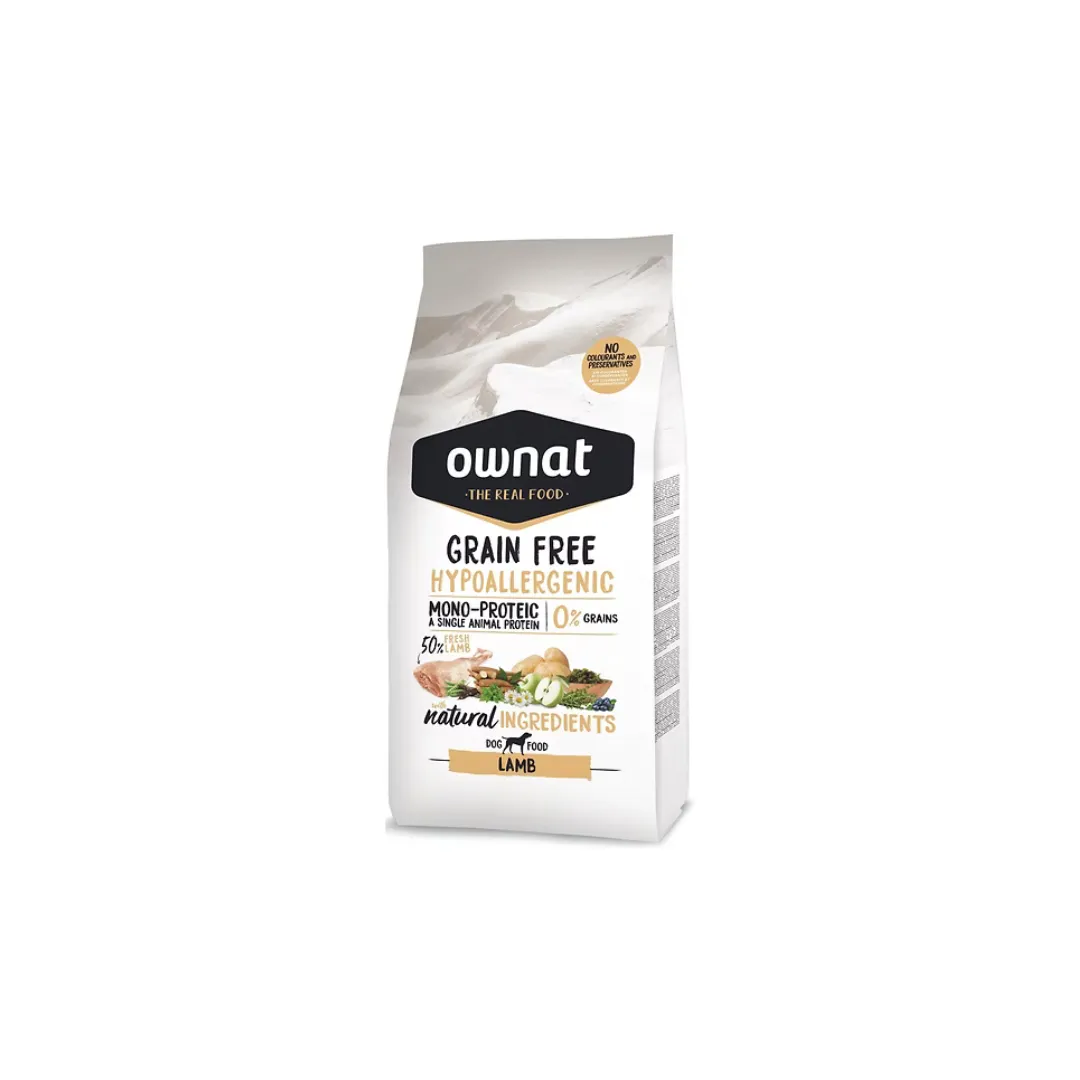 Ownat GRAIN FREE HYPOALLERGENIC Lamb 12 kg - cover