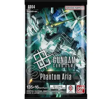 Gundam Card Game Phantom Aria Booster Pack GD04 - cover