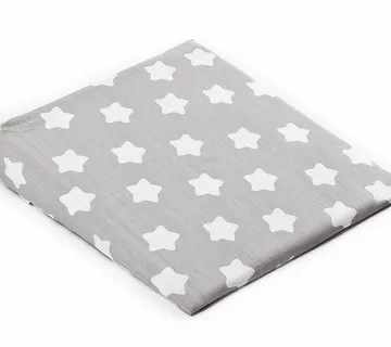 Jastučnica za kosi jastuk 38x30cm bijele zvijezde - cover