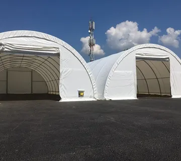 Montažna hala / montažni šator 9.15x12m 4,5m (V) 110m2 DOSTUPNO ODMAH - cover