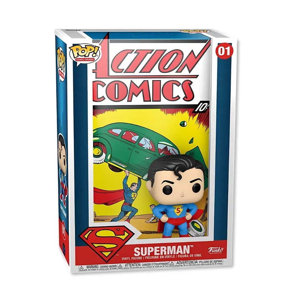 Funko Pop! Comic Cover: DC Comics – Superman (Action Comics) #01 - cover