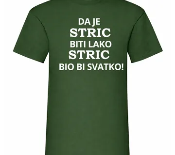 Majica da je stric biti lako - cover