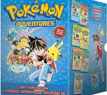 Pokemon Adventures Red & Blue Box Set - cover