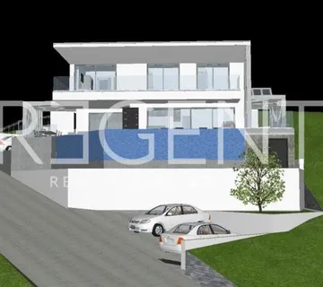 Dugi Rat – građevinska zemljišta s projektima modernih vila i pogledom - cover
