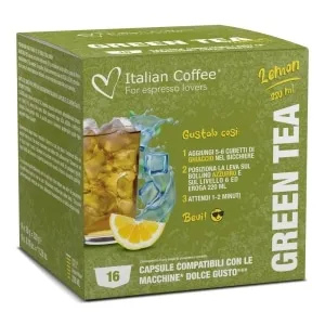 Dolce Gusto Italian Coffee Green Ice Tea Lemon - cover