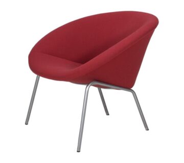 Walter Knoll fotelja 369, crvena, 74x71x71 cm - cover