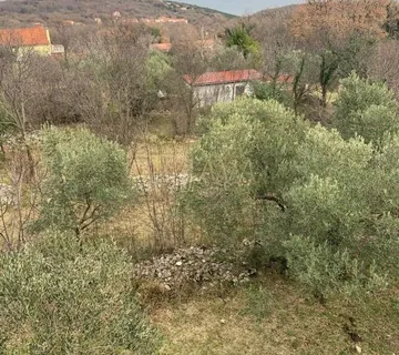OTOK KRK/VRBNIK, GRAĐEVINSKO ZEMLJIŠTE S POGLEDOM NA MORE - cover