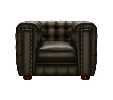Chesterfield Royal Kingsley Fotelja | 1-sjedište | Antique Olive - cover