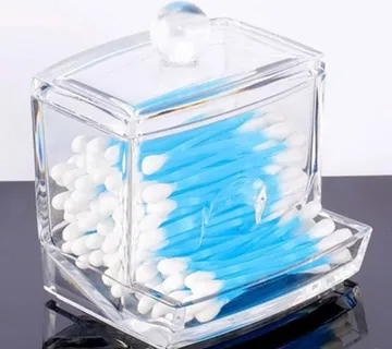 Posuda držač za štapiće za uši - cover