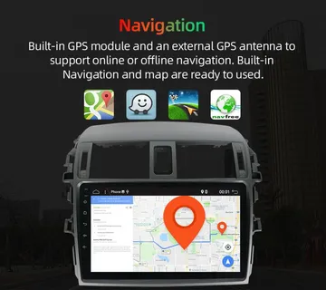 TOYOTA COROLLA AURIS original MULTIMEDIJA + PARKING KAMERA - cover