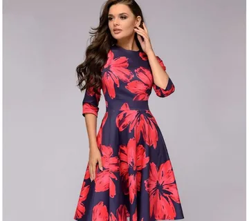 Haljina Red Flower's - cover