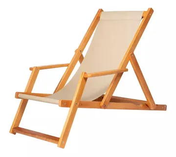 Ležaljke za plažu-ligeštul (krem platno) - Stari Mikanovci