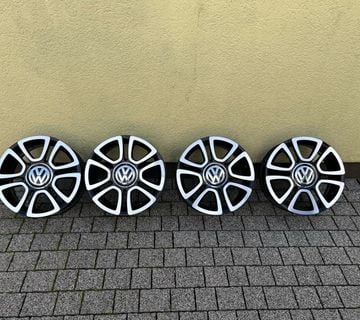 Alu felge 16'' rupe 4x100, 4 kom. ORGINAL VW UP - cover