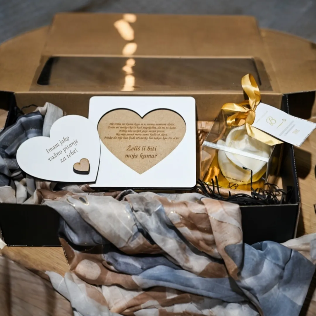 Poklon paket pitalica za kumu “Kuma, hoćeš li?” - cover