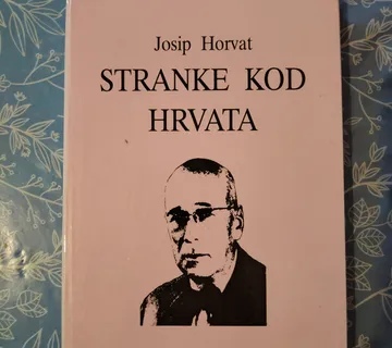 Josip Horvat – Stranke kod Hrvata - cover