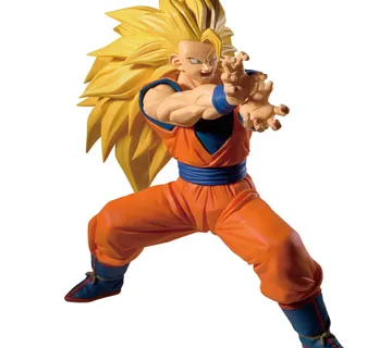 DBZ Super Saiyan 3 Son Goku Match Makers figura 16cm - cover