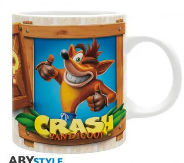 Šalica Crash Bandicoot 320ml - cover