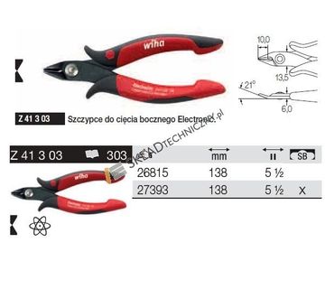 WIHA ELEKTRONSKA CVIK KLIJEŠTA 138mm Z41303 / W26815 - cover