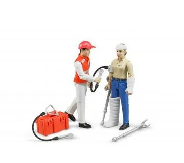 Bruder set figurica bolničar i pacijent - BR62710 - cover