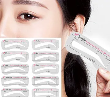 Šablone za obrve 10kom - cover