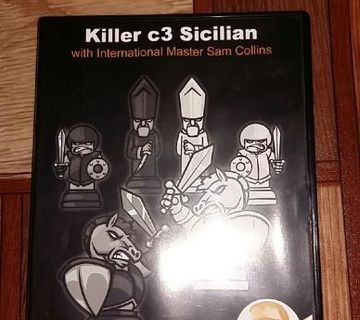 Killer c3 sicilian (šahovski dvd iz serije Ginger) - cover