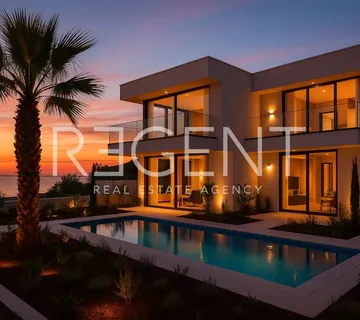 Šolta, Rogač – Moderna vila s bazenom, wellnessom, saunom i teretanom - cover