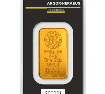 20g zlata | Argor-Heraeus - cover