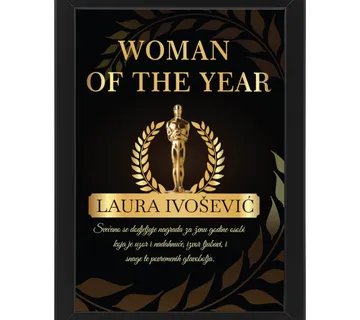 Oscar za ženu godine - cover