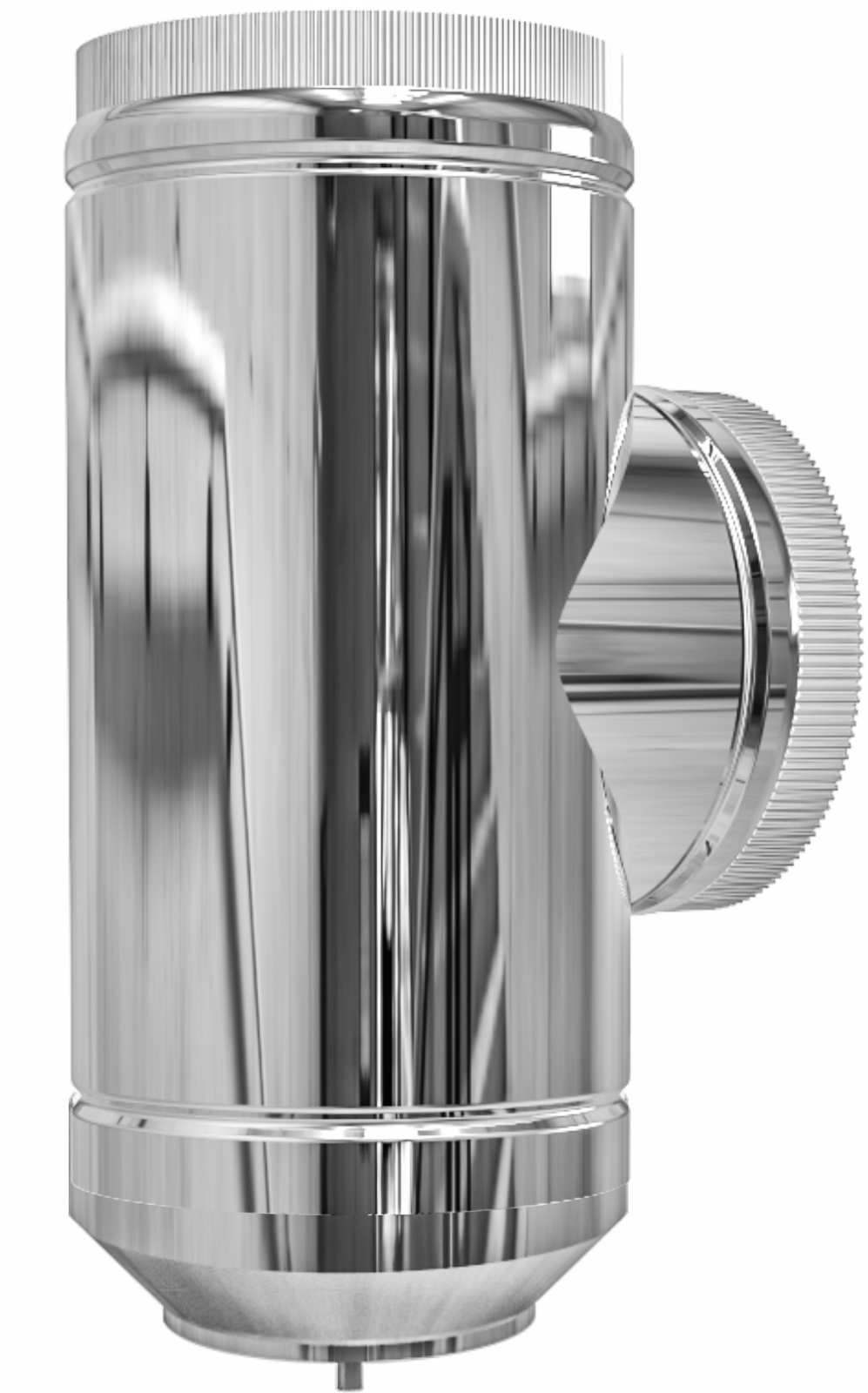 INOX DIMOVODNI T KOMAD POČETNI 180 - 90 - cover