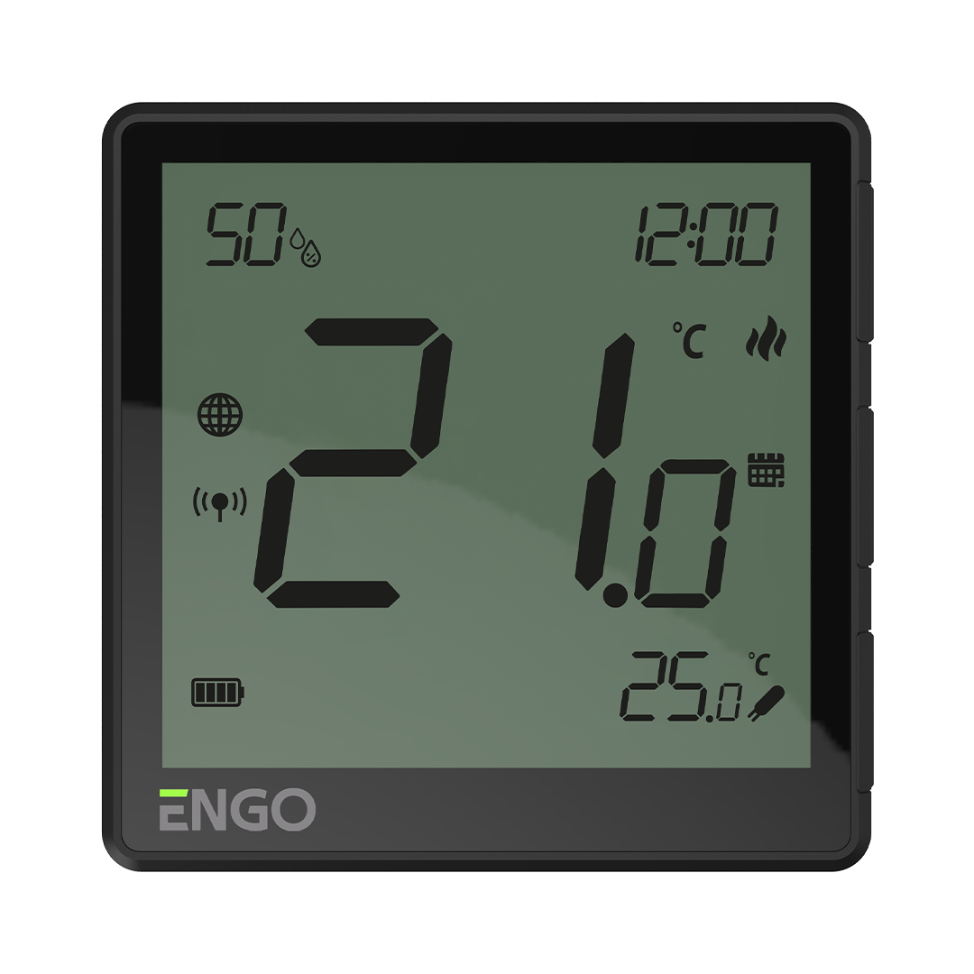 ENGO WIFI REGULATOR TEMPERATURE EONEBATB CRNI BEŽIČNI - cover