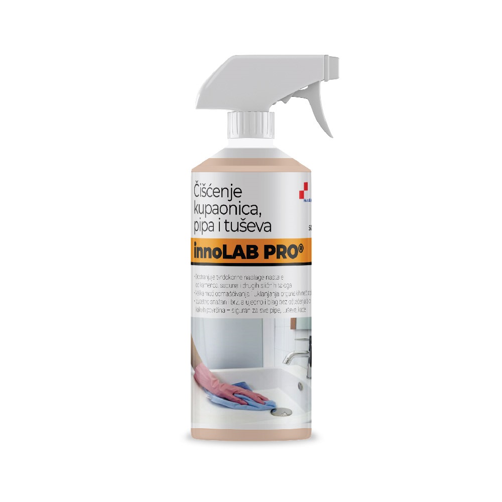 INNOLAB ČIŠĆENJE KUPAONICA,SLAVINA  GEL 500 ML - cover