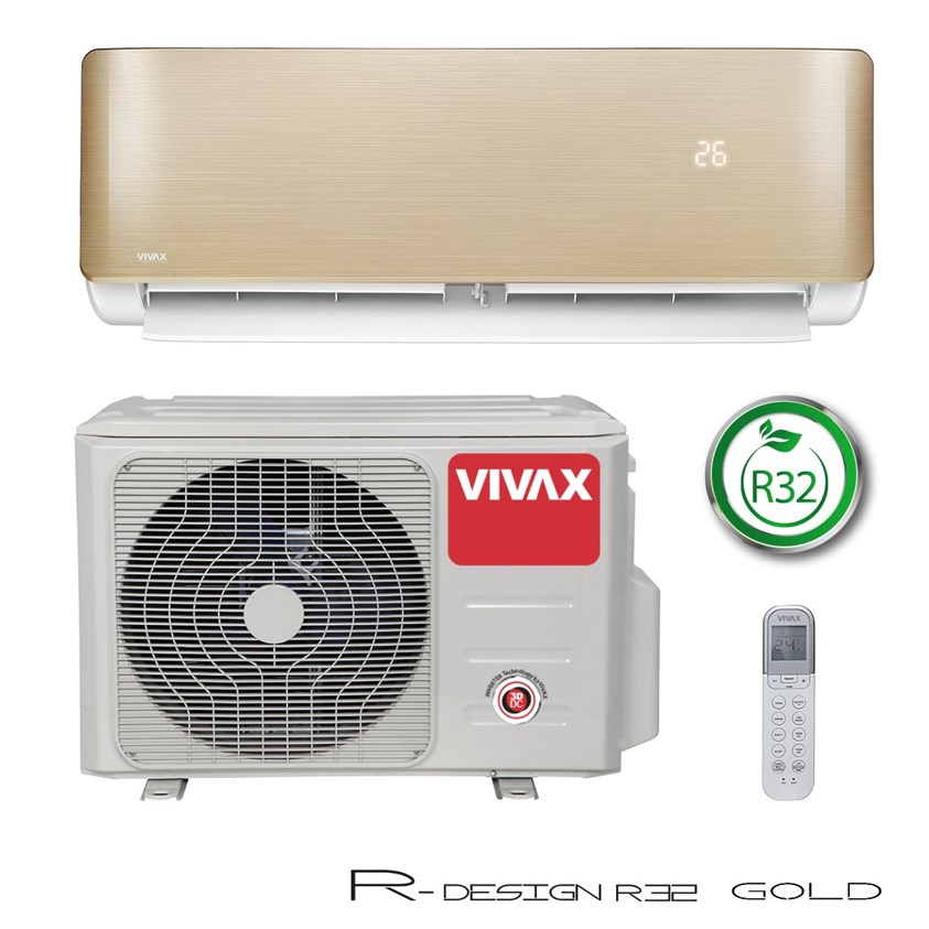 VIVAX KLIMA COOL R DESIGN ACP-12CH35AERI + GOLD 3,81KW - cover