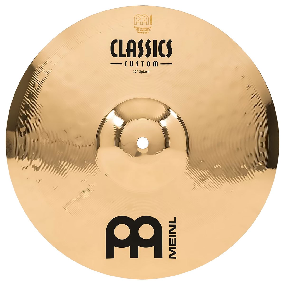 MEINL CC12S-B CLASSICS CUSTOM SPLASH - cover