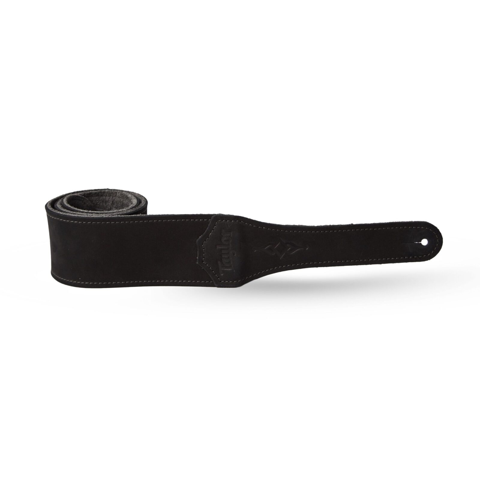 TAYLOR EMBROIDERED SUEDE STRAP BLACK 2.5&quot; - cover