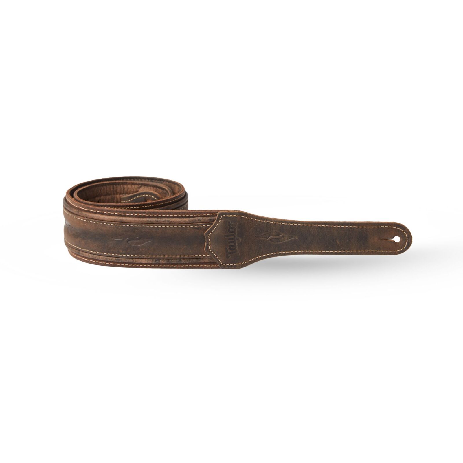 TAYLOR ELEMENT STRAP DARK BROWN DISTRESS 2.5&quot; - cover