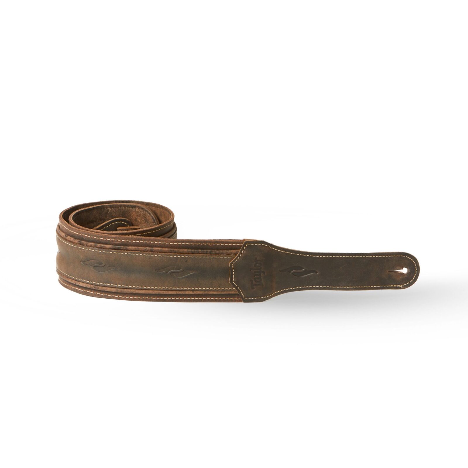 TAYLOR ELEMENT STRAP DARK BROWN DISTRESS 3&quot; - cover