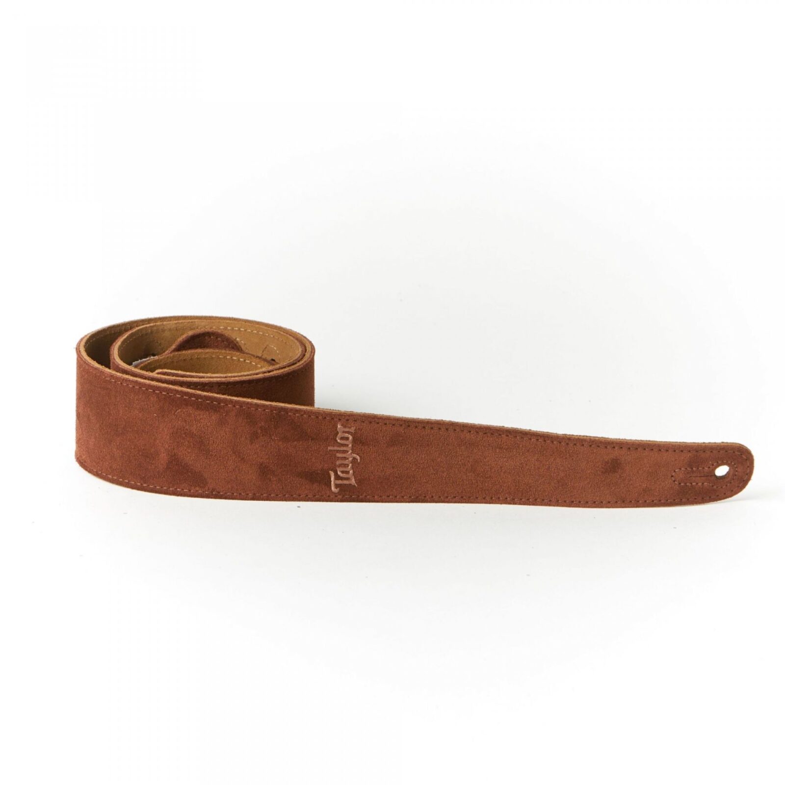 TAYLOR EMBROIDERED SUEDE CHOC 2.5&quot; STRAP - cover