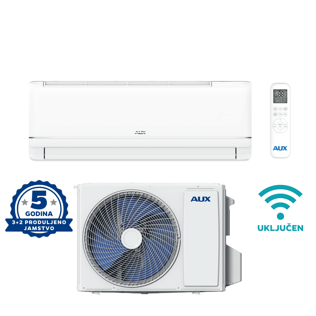 AUX KLIMA Q-NEO ARI-09QDH/ARO-09QDH 2,7/2,9 KW - cover