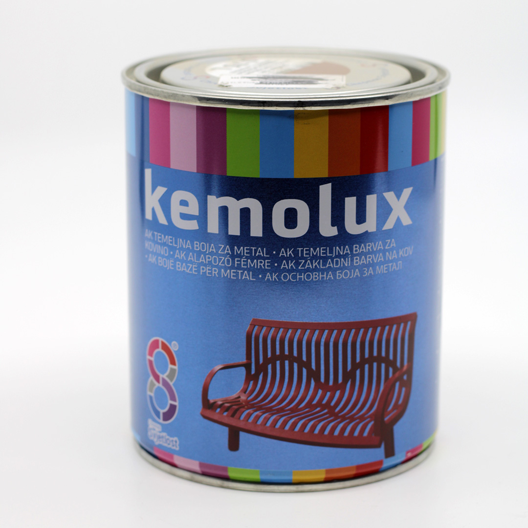 TEMELJNA BOJA KEMOLUX SIVA/CRVENA - cover