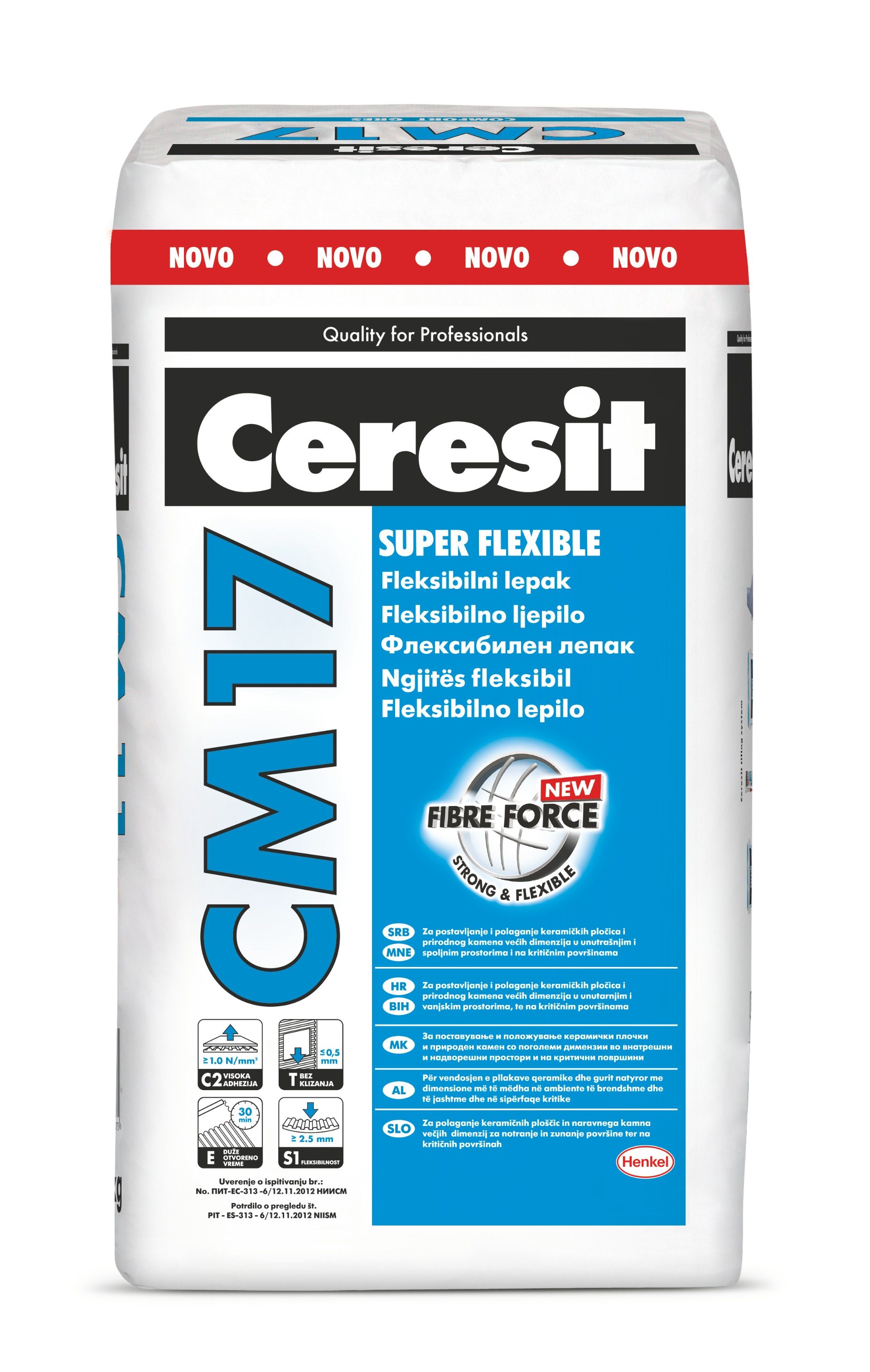 CERESIT LJEPILO FLEX CM 17 25KG - cover