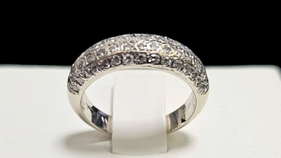 ZLATNI PRSTEN 14K 4,04G S DIJAMANTIMA 0,45CT/ R1, RATE - cover