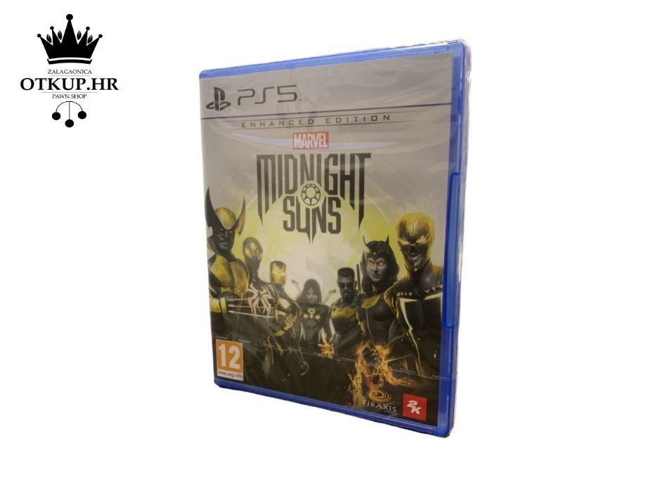 PS5 IGRA MARVEL MIDNIGHT SUNS ENHANCED EDITION - VAKUUM! / R1, RATE - cover