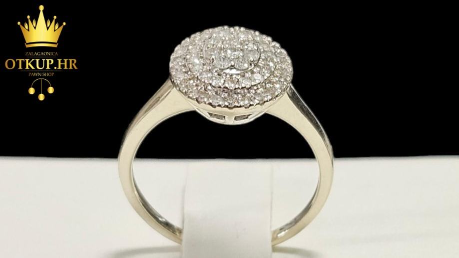 ZLATNI PRSTEN 9K 2,19G S DIJAMANTIMA 0,25CT/ R1, RATE - cover