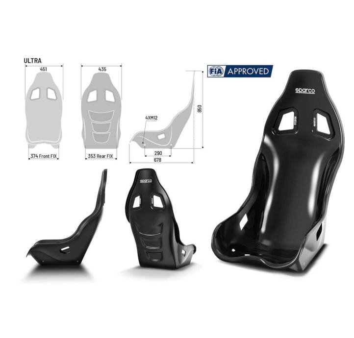 SPARCO ULTRA FIA SJEDALA - cover