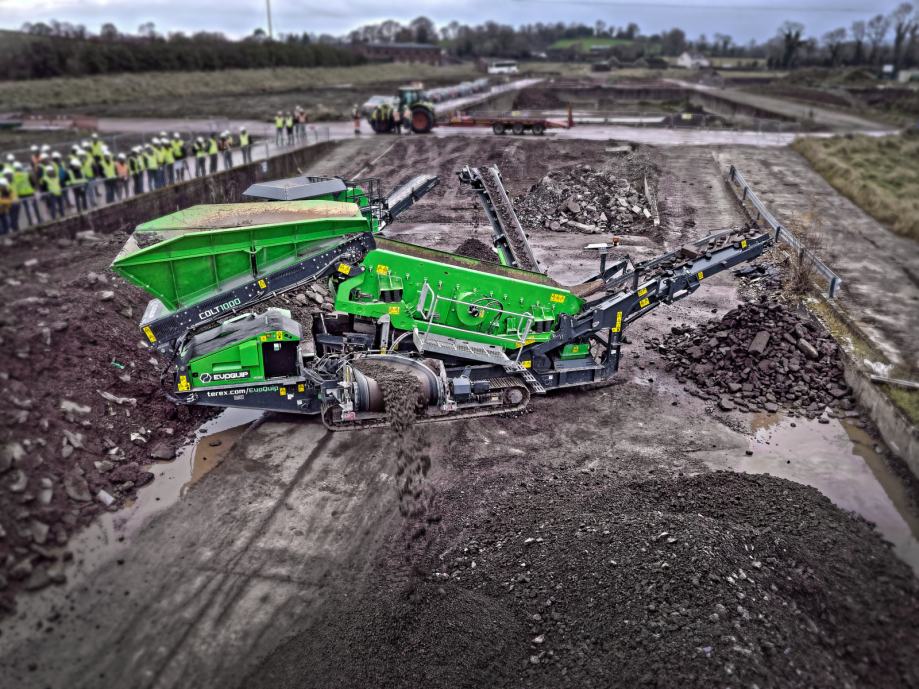 TEREX EVOQUIP COLT 1000 MOBILNA SEPARACIJA - cover