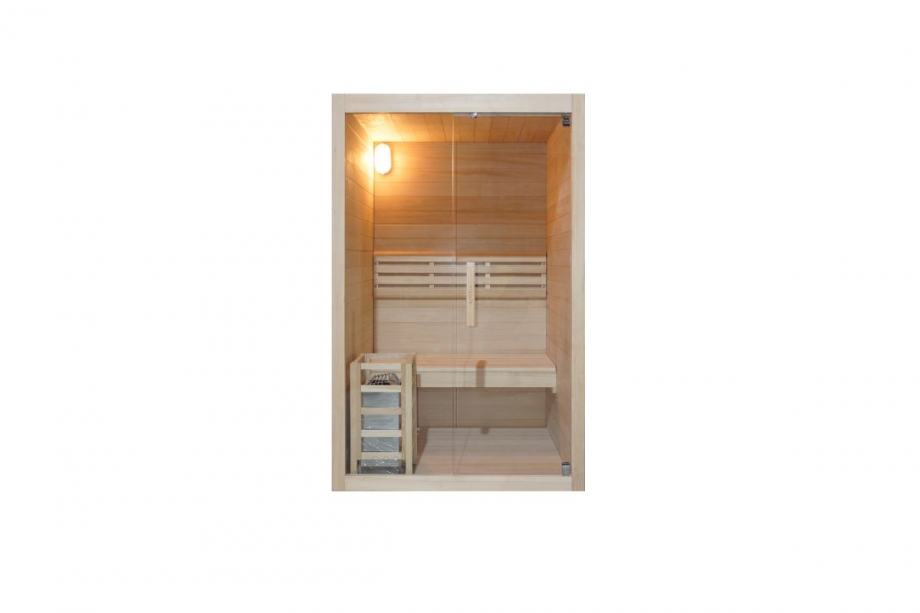 Finska sauna – ECO – 120 x 120 x 190 cm - cover