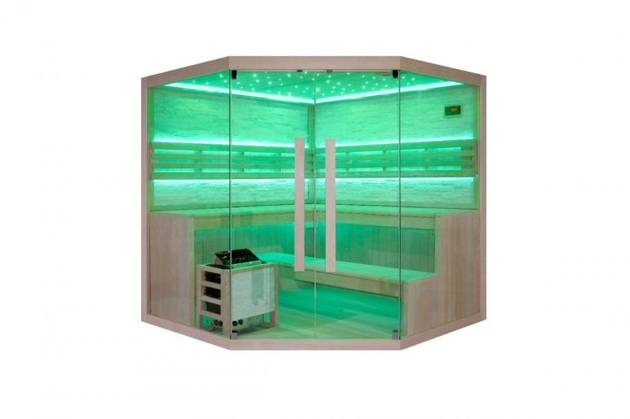 FINSKA SAUNA – PREMIUM kutna 200 x 200 x 200 cm - cover